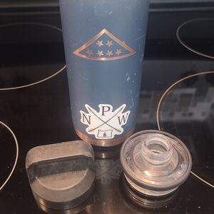 Navy YETI 26 Oz Water Bottle with Custom Logo